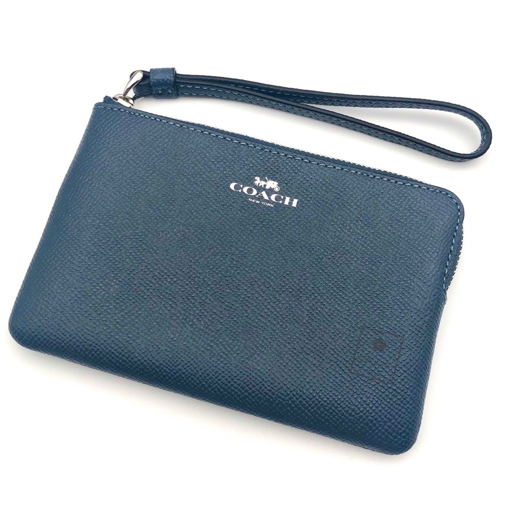 Coach - Wristlet - Soft Denim Blue